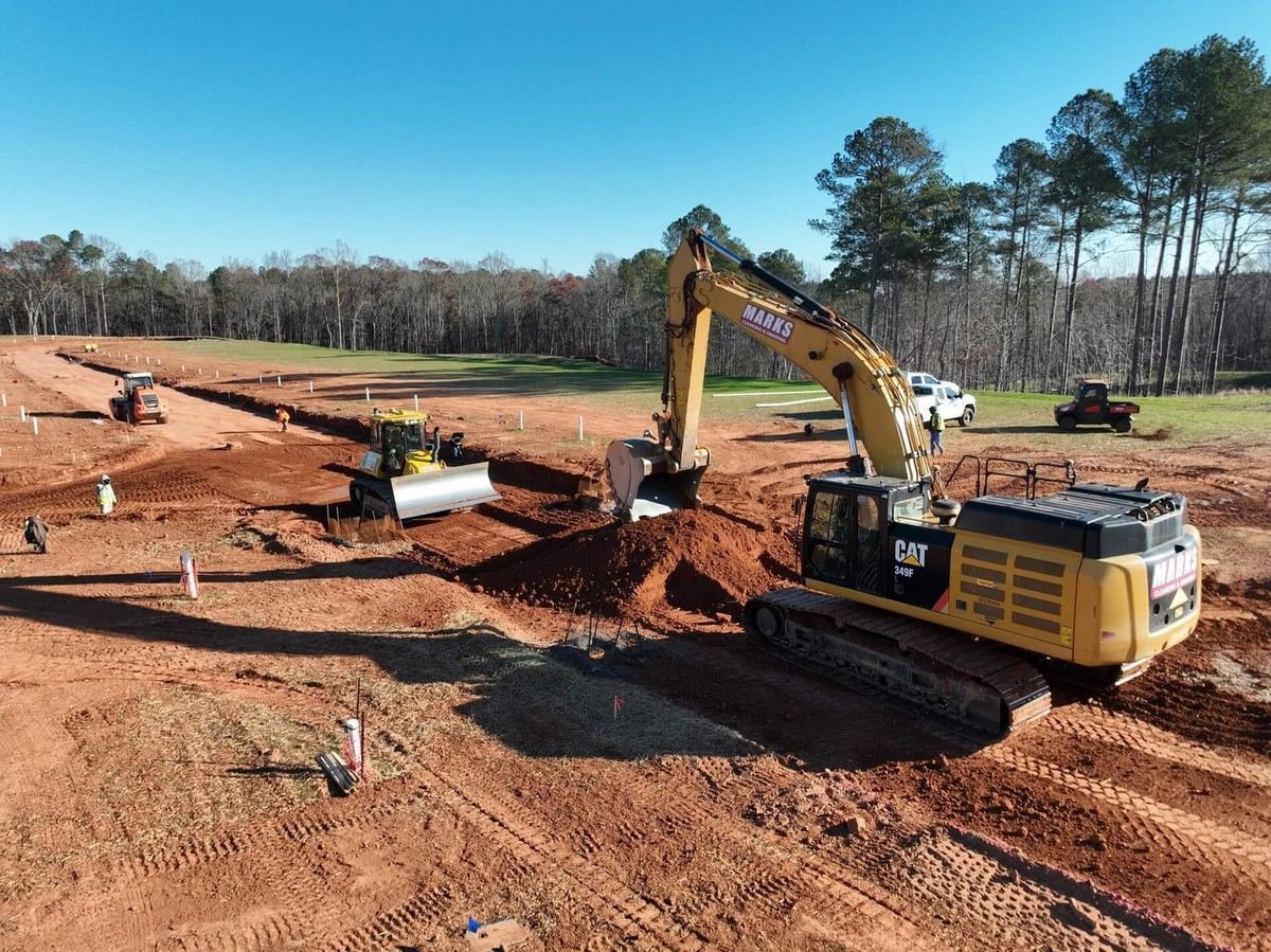Site clearance and grading