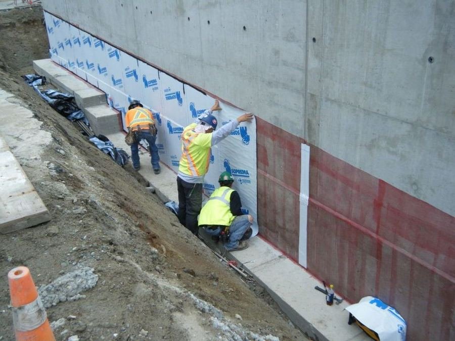 Wet area and basement waterproofing