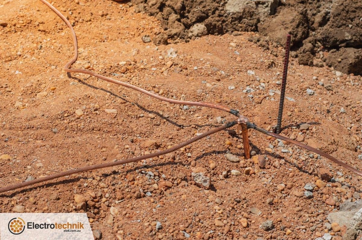 Earthing grid installation