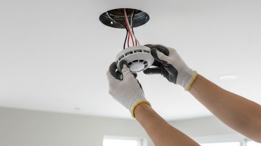 Fire alarm and CCTV installation