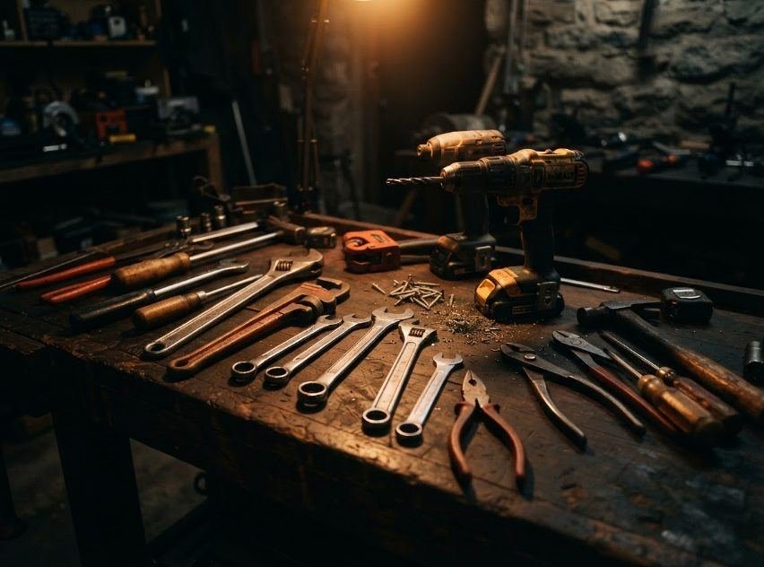 Professional hand tools, power tools and hardware