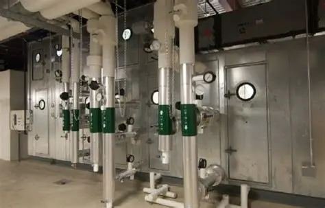 AHU installation and connection