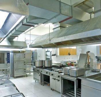 Kitchen extract and exhaust ductwork