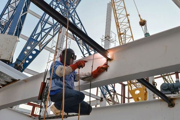 Structural steel fabrication