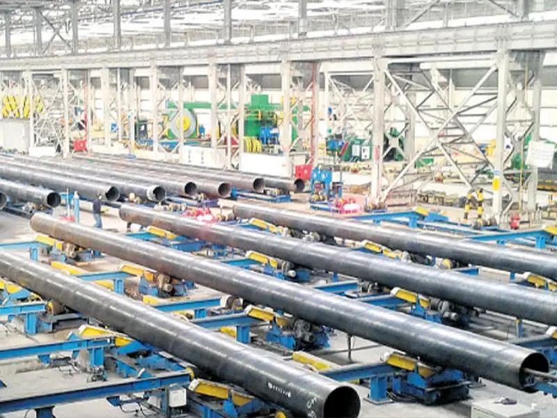 Carbon steel process pipe fabrication