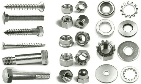 Bolts, nuts and fasteners
