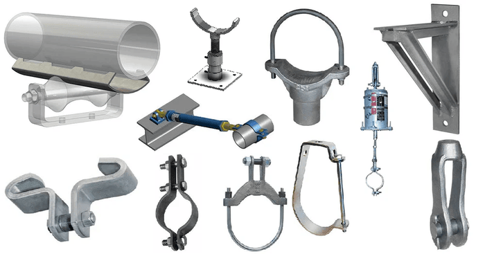 Plumbing hardware — clamps and valve fittings